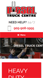 Mobile Screenshot of dieseltruckcentre.com